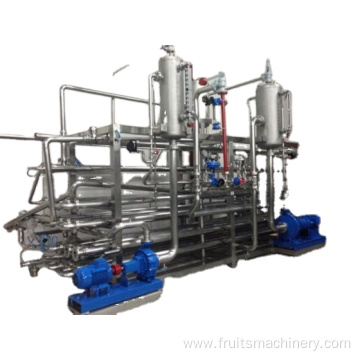 UHT Tubular Sterilizer For Milk Juice Production Line